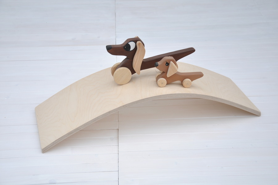 Līdzsvara dēlis balansēšanai un koordinācijas attīstīšanai