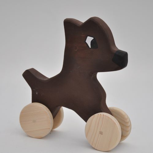 Koka rotaļlietas Mans Draugs Suns – Dobermanis pirkt Barin.lv interneta veikalā