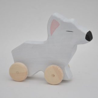 Bērnu rotaļlietas mēža dzīvnieki Polar Lapsa Barin Mašīnas